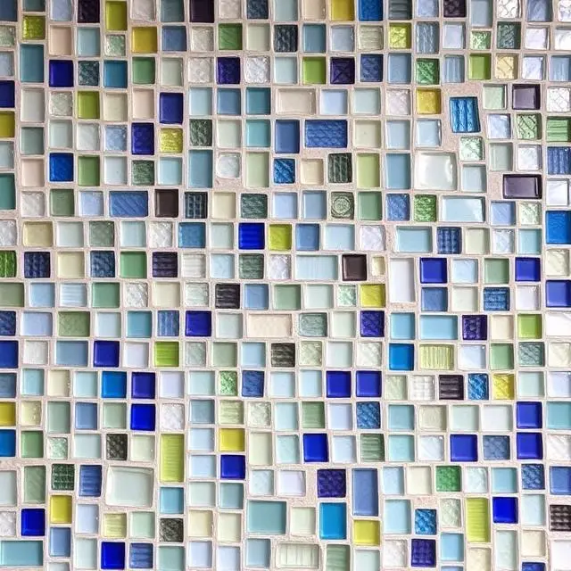 mosaico de vidrio